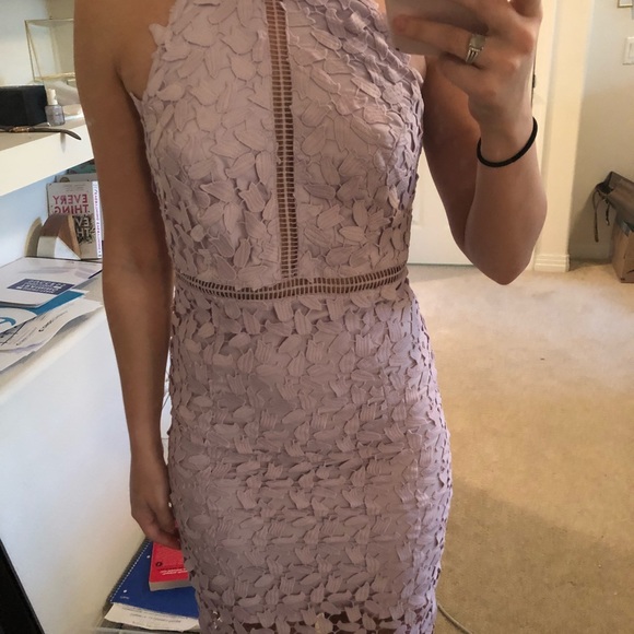 bardot lace sheath dress orchid